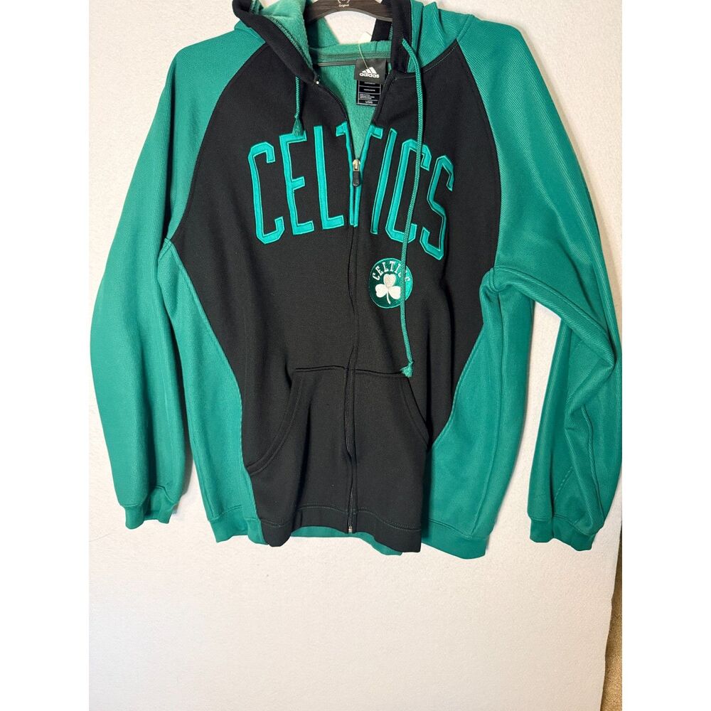 Adidas Boston Celtics Full-Zip Hoodie
